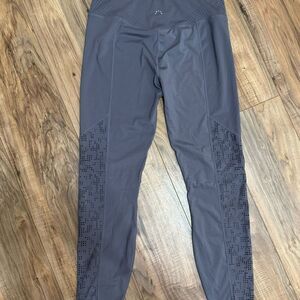 Women's Purple‎ Gray Varley Doran Leggings Size Large